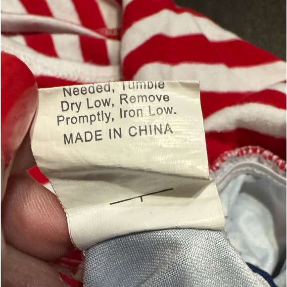 BABYToddler GIRL STARS and Stripes Sleeveless Romper - Picture 5 of 5